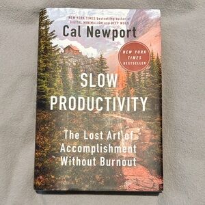 Slow Productivity by Cal Newport Book